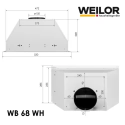 ������� WEILOR WB 68 WH - �������� 12