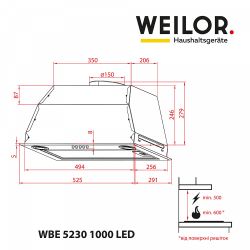 ������� WEILOR WBE 5230 SS 1000 LED - �������� 7