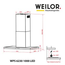  WEILOR WPS 6230 BL 1000 LED -  5