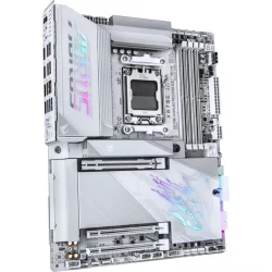 GIGABYTE Mатеринська плата sAM5 AMD X870E 2xHDMI/2xUSB4 Typ e-C 4xM.2 5GbE LAN ATX X870E AORUS PRO X3D ICE - Картинка 2