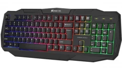 Клавіатура XTRIKE ME KB-302 USB RGB Black (6932391917527) - Картинка 2