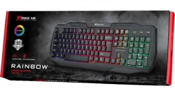 Клавіатура XTRIKE ME KB-302 USB RGB Black (6932391917527) - Картинка 5