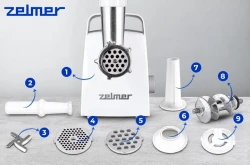 М'ясорубка Zelmer ZMM1310B - Картинка 4