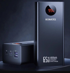 УМБ Romoss 40000mAh PEA40S Pro 65W (PEA40-382-2131H) черный - Картинка 2