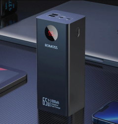 УМБ Romoss 40000mAh PEA40S Pro 65W (PEA40-382-2131H) черный - Картинка 3