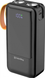 ��� ColorWay 30000 mAh PowerHub Black CW-PB300LP07BK